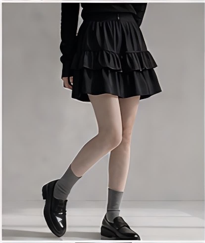 ティアードミニスカート